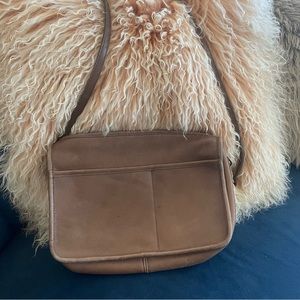 Vintage Coach Putty Companion Bag